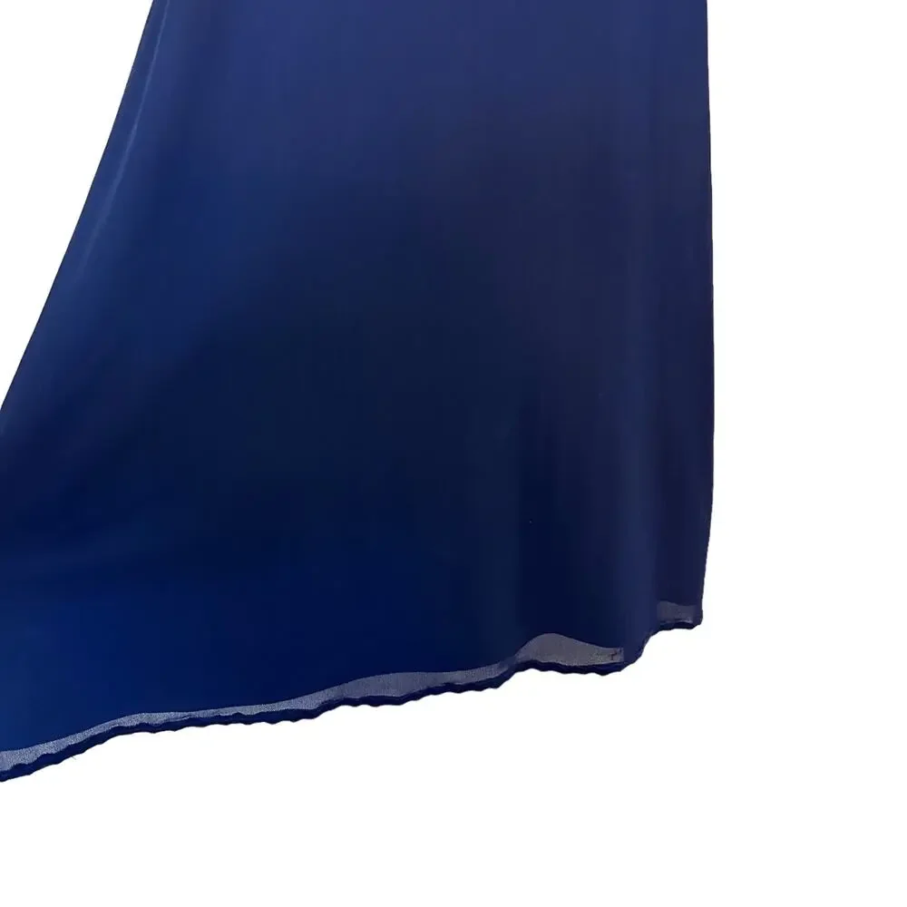 Revolve x NBD Lisa Mini Shift Racerback Dress Midnight Indigo Blue Size XS